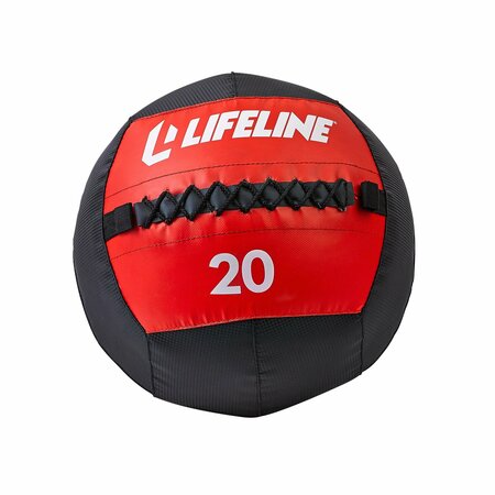 LIFELINE FITNESS Fitness Wall Ball, 20lbs LLWB-20